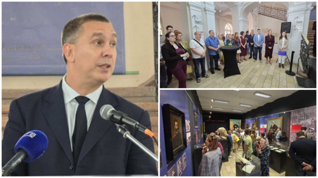 PETAR ĐURĐEV NA OTVARANJU IZLOŽBE O SVETOZARU MILETIĆU