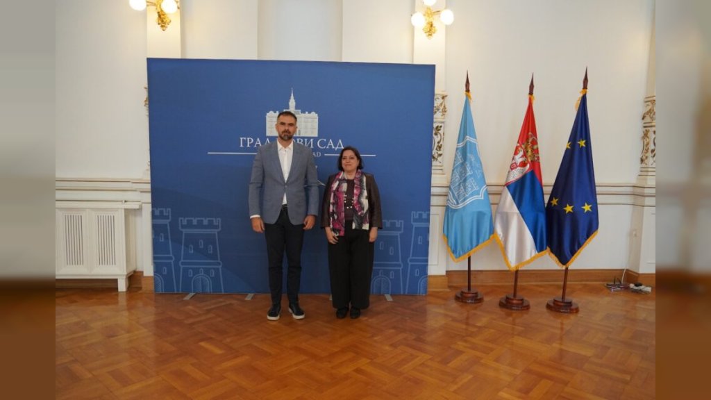 GRADONAČELNIK MIĆIN SA AMBASADORKOM GRČKE U GRADSKOJ KUĆI O BUDUĆOJ SARADNJI