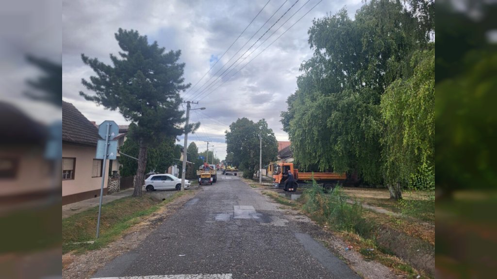 POPRAVKA KOLOVOZA U NASELJIMA KISAČ I ČENEJ