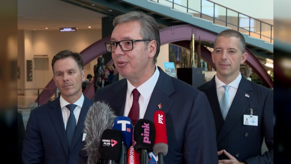 VUČIĆ POSLE OBRAĆANJA U UN: Držao sam se politike Srbije – slobodne, slobodarske, nezavisne države