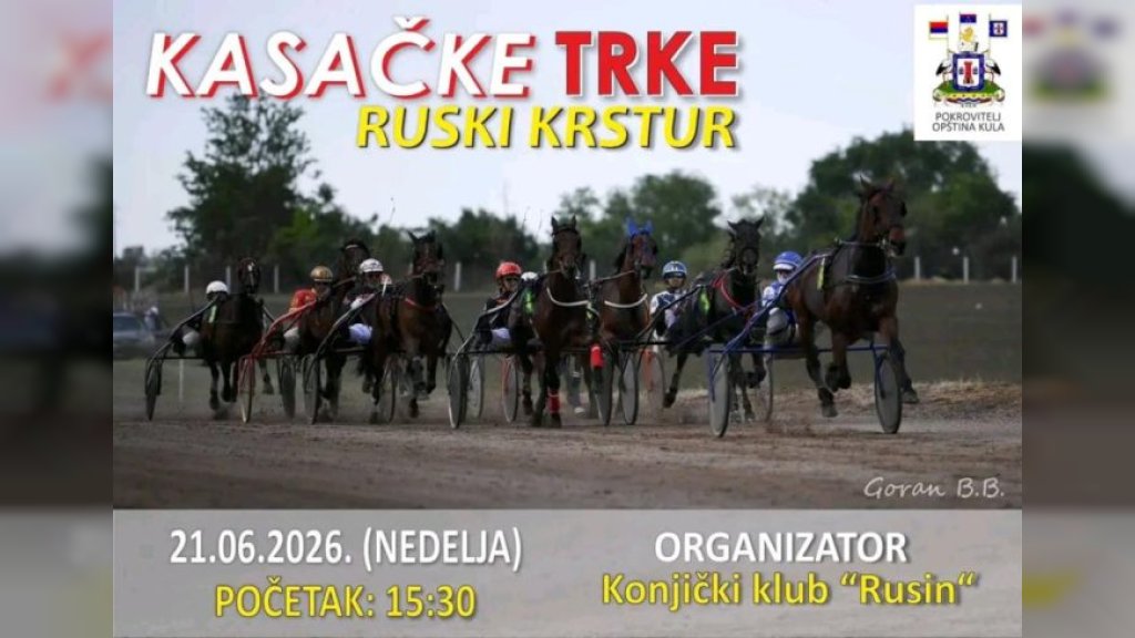 Kasačke trke u nedelju u Ruskom Krsturu