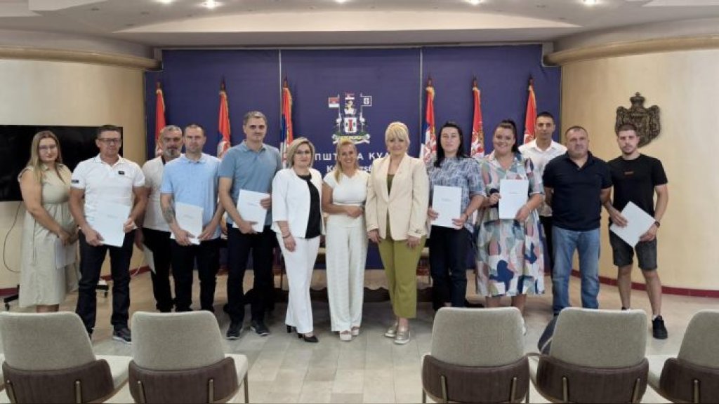 Opština Kula bogatija za deset novih preduzetnika