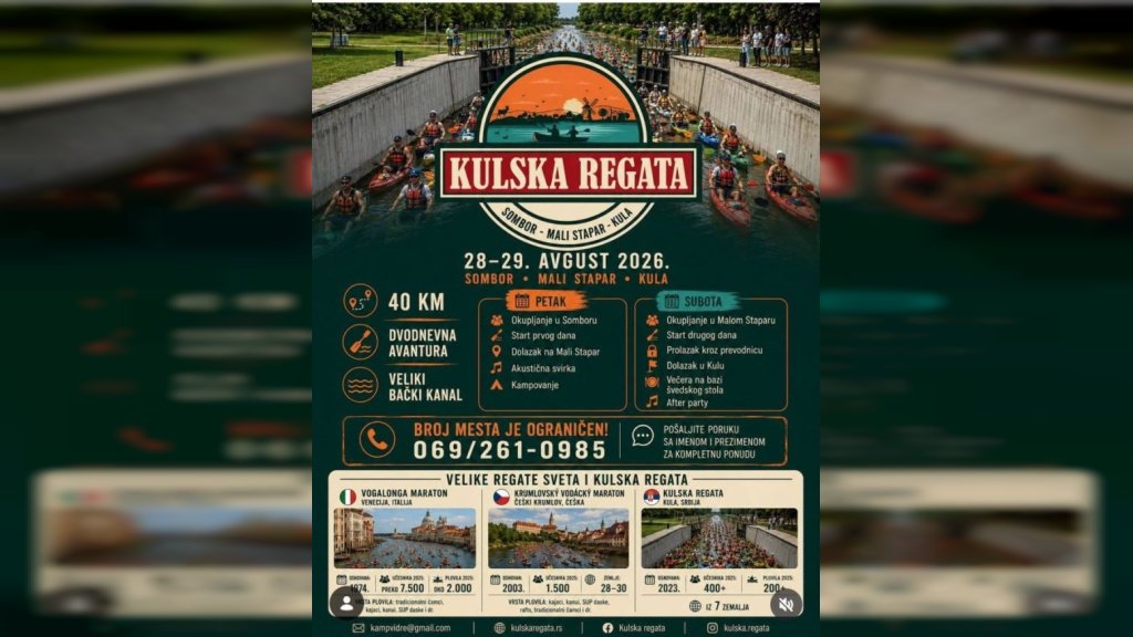 Otvorene prijave za „Kulsku regatu“