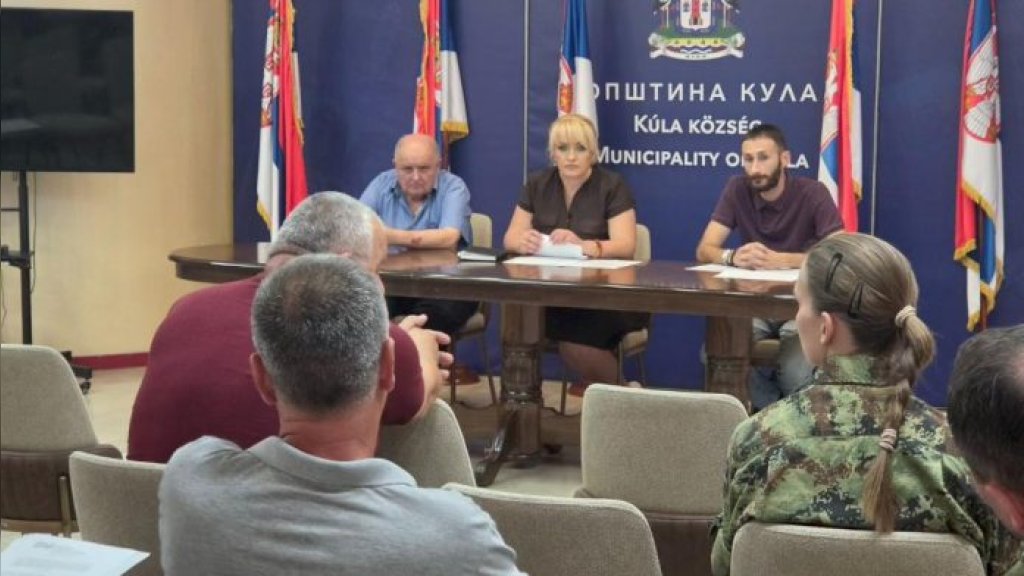 Održana vanredna sednica Štaba za vanredne situacije opštine Kula