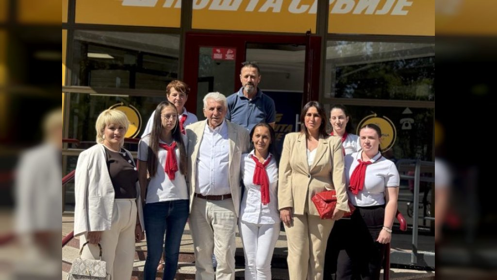 Direktor ,,Pošte Srbije“ Zoran Anđelković posetio Poštu u Kuli: Završeni radovi na uređenju objekta