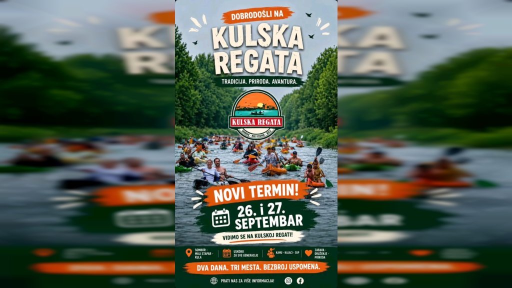 4. Kulska regata 26. i 27. septembra