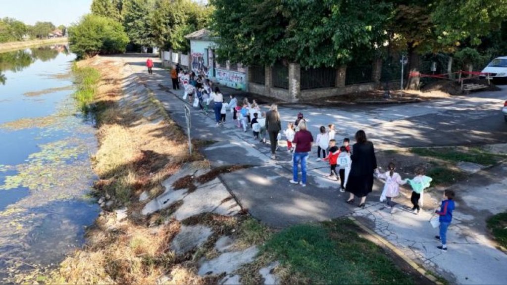 Šetnjom sa najmlađima obeležena Evropska nedelja mobilnosti u Kuli
