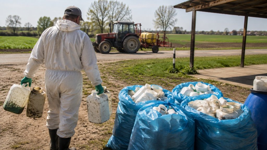 Organizovano prikupljanje ambalažnog otpada od pesticida u svim naseljenim mestima Kikinde