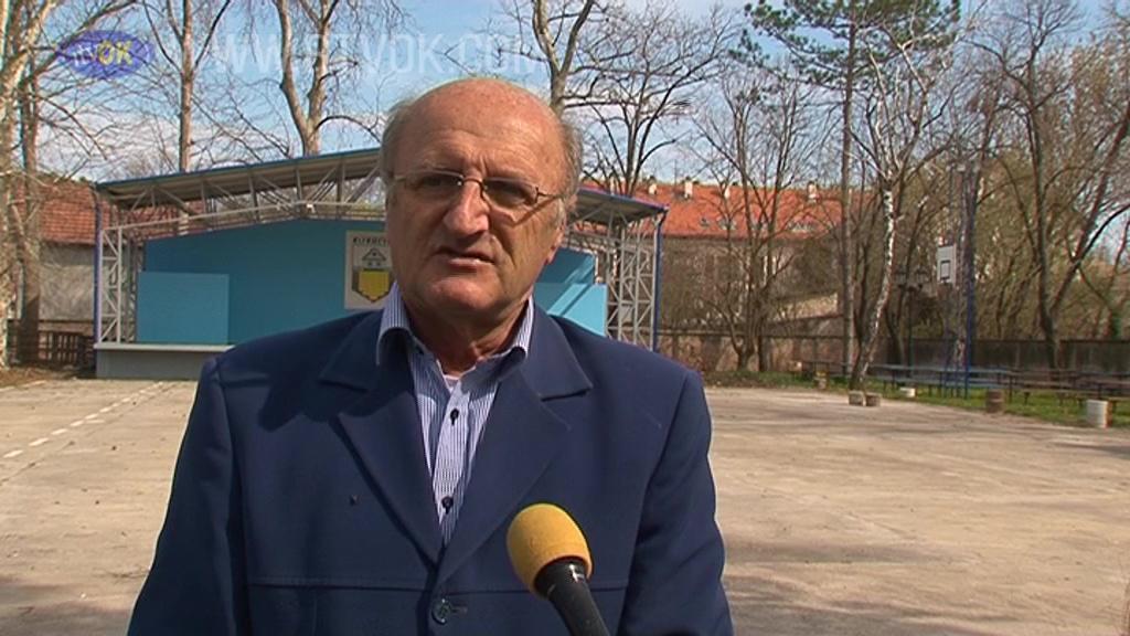 U toku pripreme za majsku proslavu u Kovačici