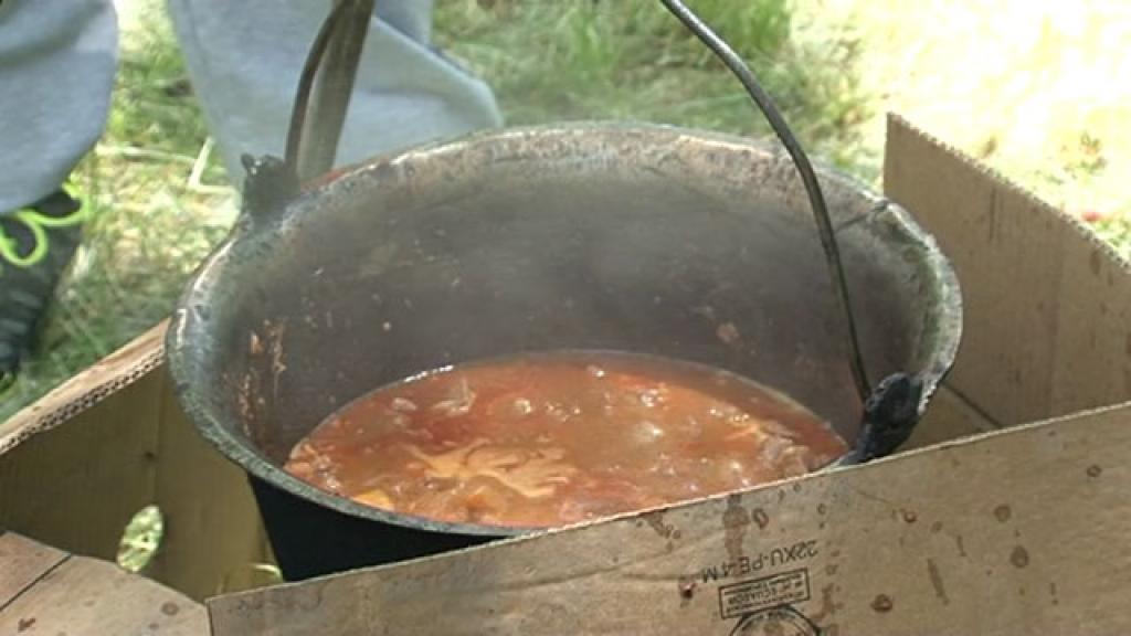 U toku pripreme za tradicionalnu Gulašijadu u Debeljači