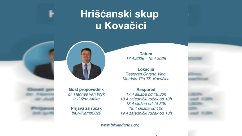 Verski skup u Kovačici