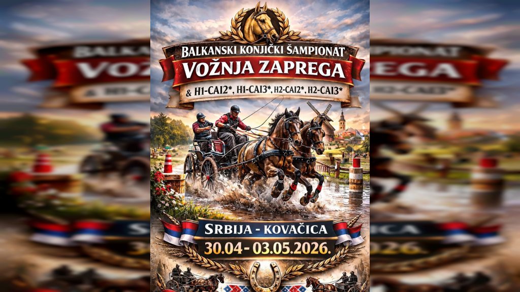 Kovačica domaćin Balkanskog šampionata u vožnji zaprega