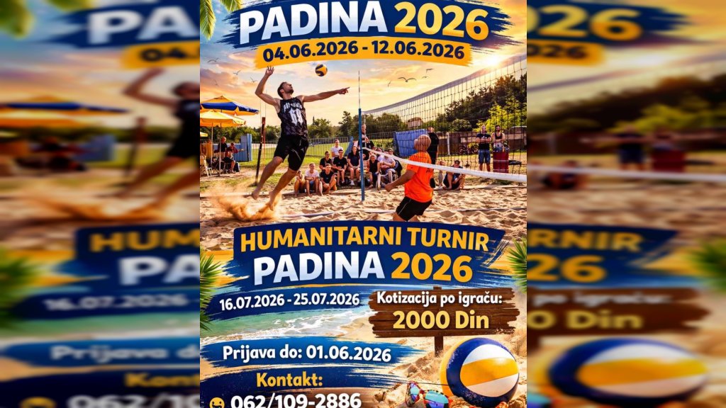 Turnir u odbojci na pesku u Padini