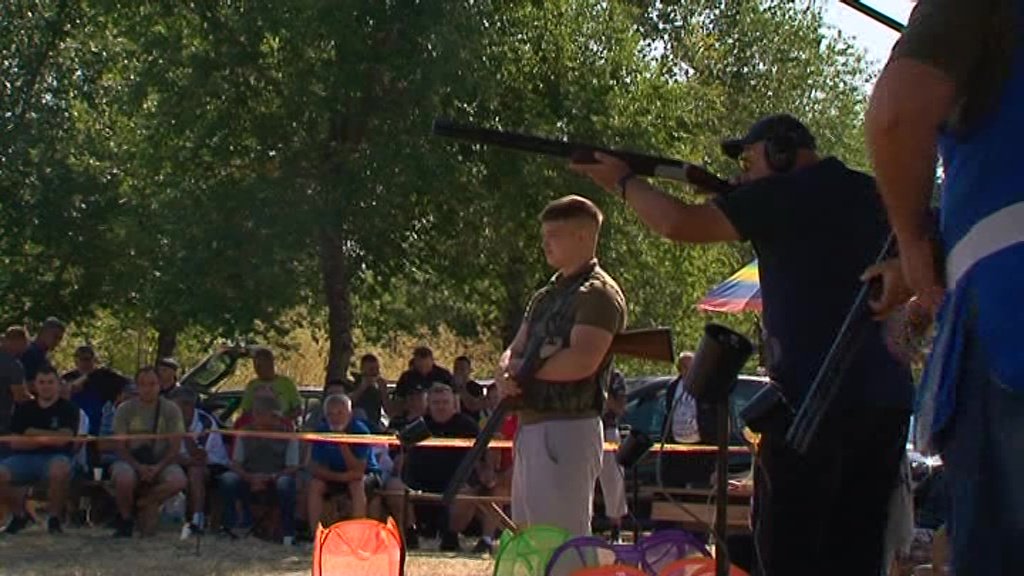 Takmičenje u sportskom streljaštvu u Uzdinu
