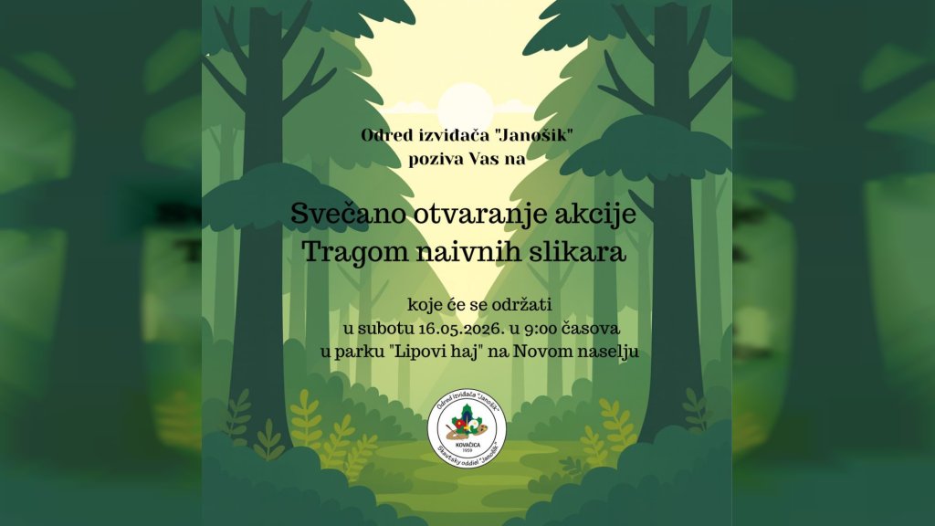 Izviđački odred „Janošik“ svečano otvara kamp i takmičenje u Kovačici