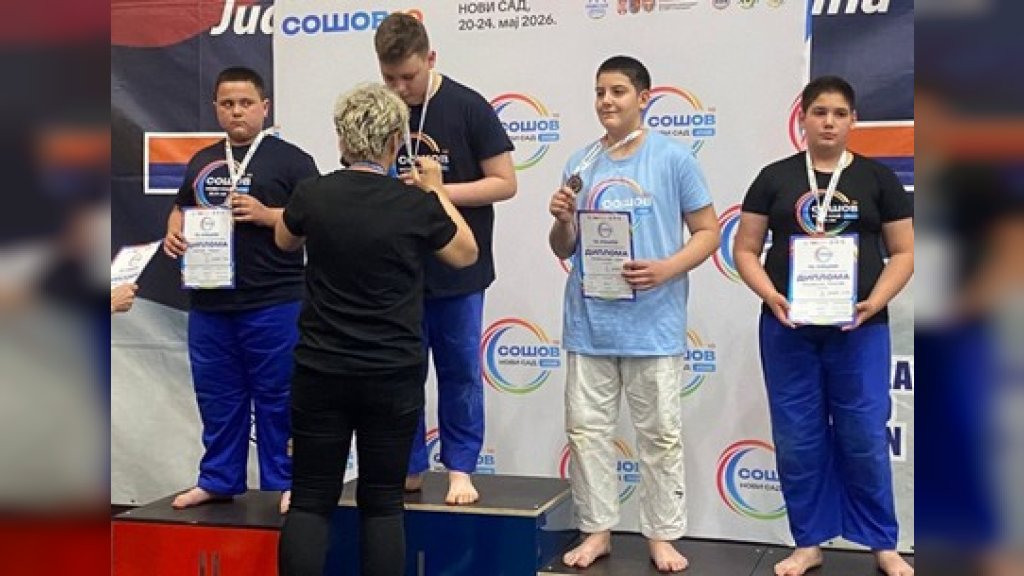 Zlatna medalja za Ivana Glozika na Školskoj olimpijadi