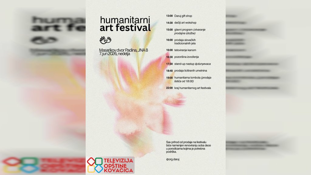Humanitarni art festival u Padini – spoj umetnosti, zabave i pomoći ljudima u nevolji