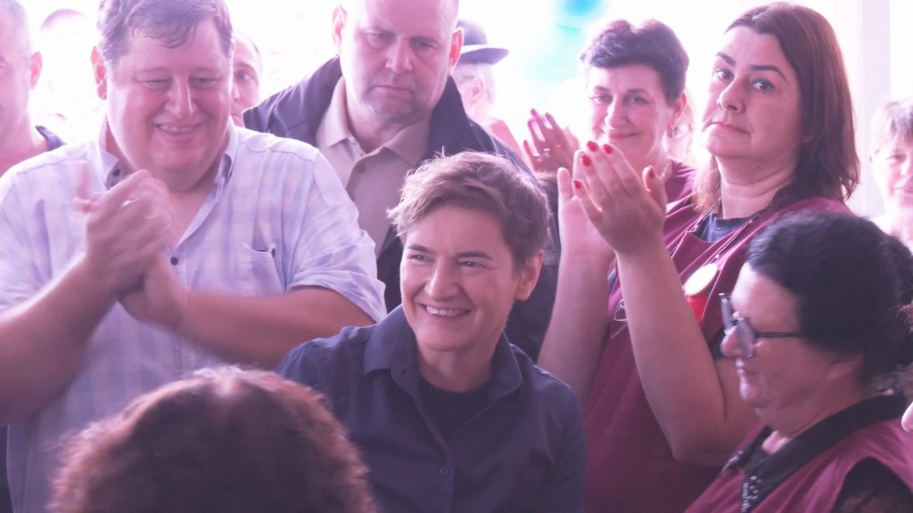 Ana Brnabić u Crepaji: Najbolji ste narod na svetu!