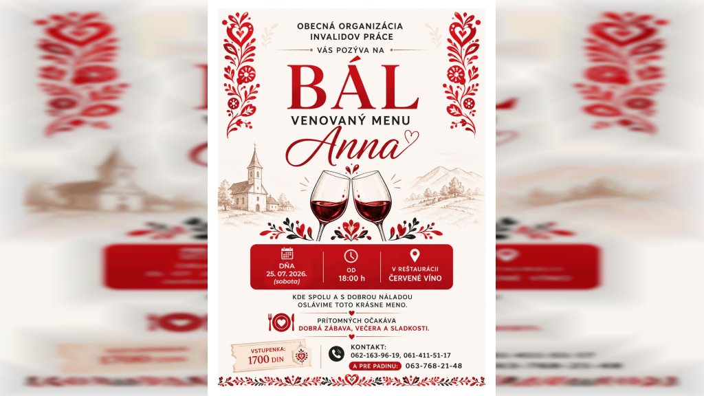 Bal povodom imendana Ana 25. jula u Kovačici