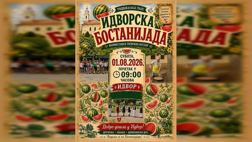 Idvor poziva na Bostanijadu – takmičenja, folklor i zabava za sve generacije