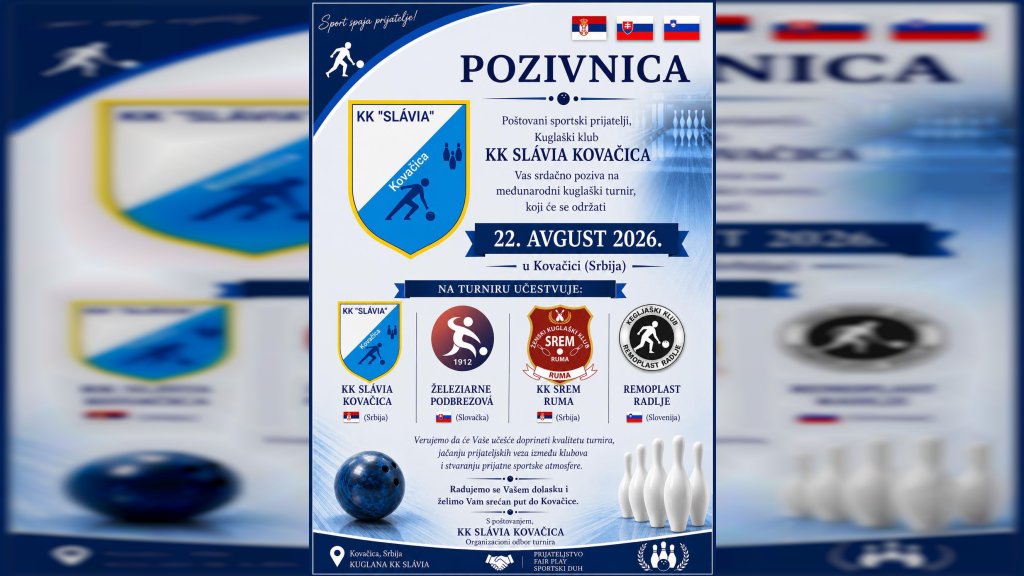 Slovačka, Slovenija i Srem u kuglaškoj prestonici Banata