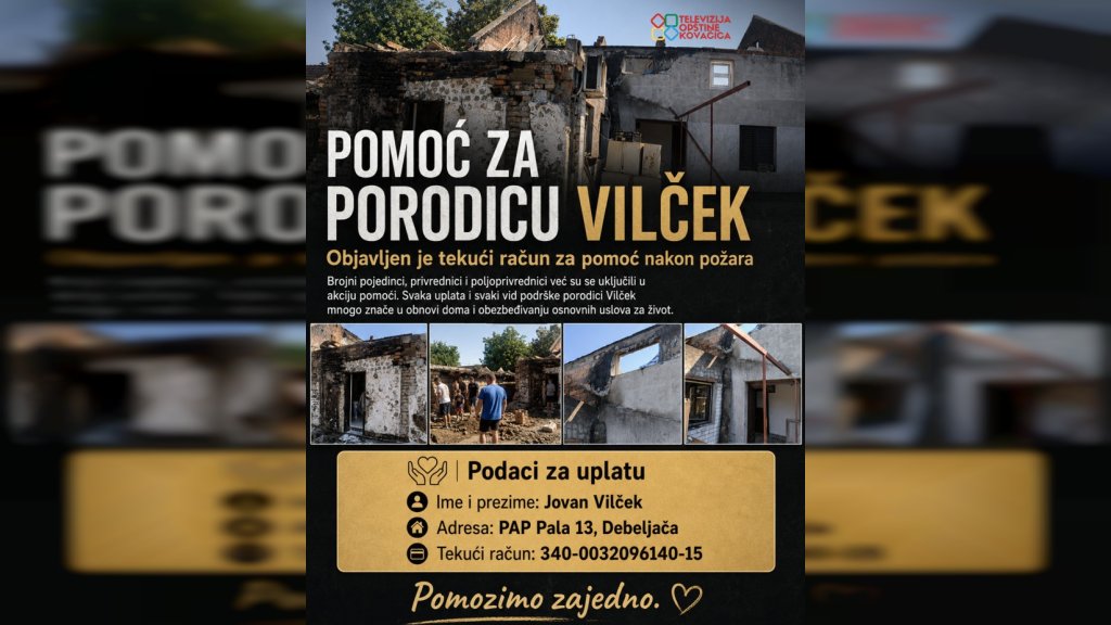 ZAJEDNO UZ PORODICU VILČEK