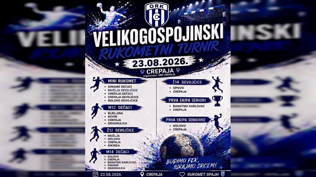 Velikogospojinski turnir u Crepaji
