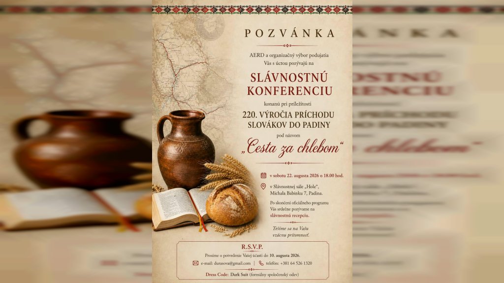 Ne samo bojama povezane Padina i Slovačka