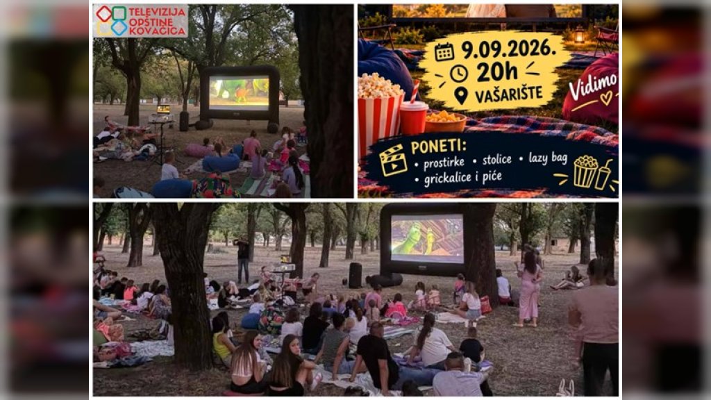Kultura pod zvezdama: Nakon uspeha dečije projekcije, bioskop na otvorenom u Debeljači donosi film za odrasle