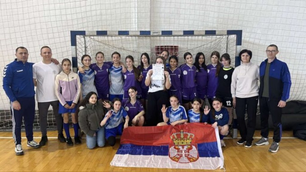 Drugo mesto na državnom prvenstvu u futsalu za OŠ „Dositej Obradović“ iz Bele Crkve