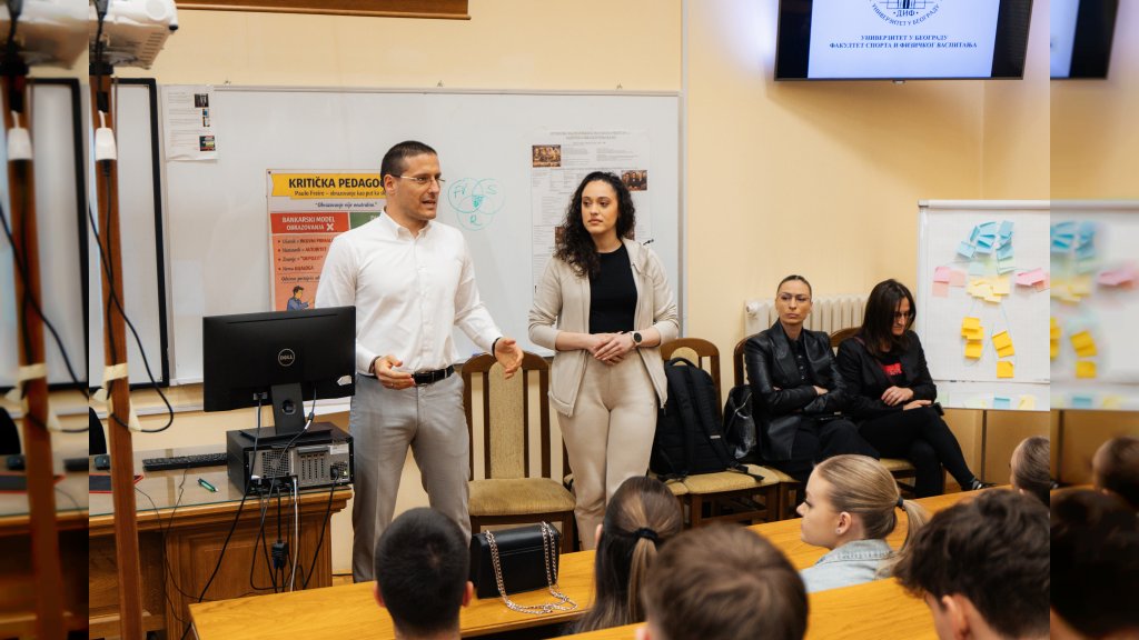 Vršačka Gimnazija ugostila delegaciju Fakulteta sporta i fizičkog vaspitanja Univerziteta u Beogradu