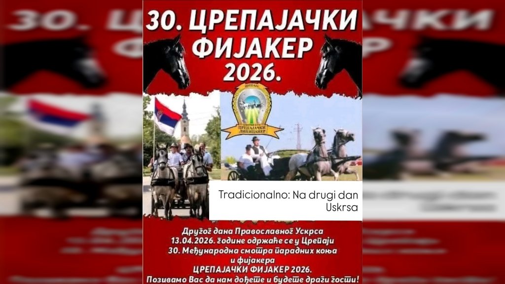 30 godina fijakera i konja: Crepaja pokazuje svoju banatsku lepotu
