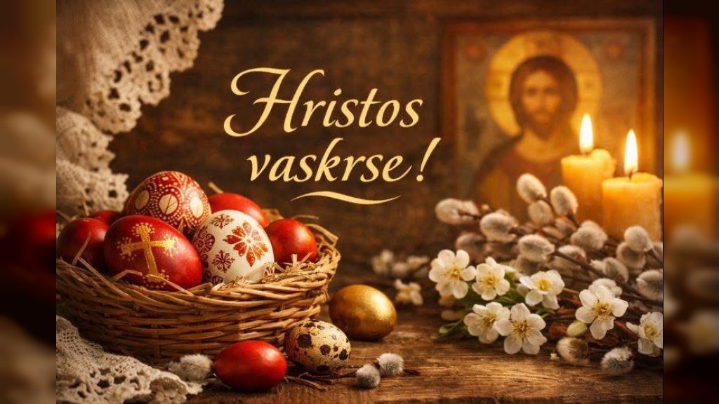Mesna zajednica Alibunar upućuje svim sugrađanima najtoplije čestitke povodom Vaskrsa