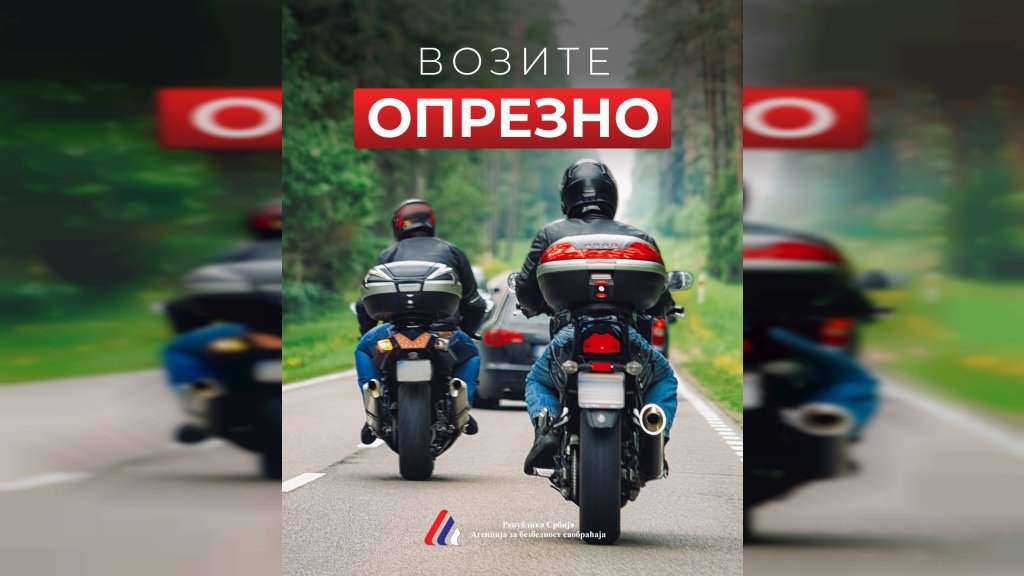 Vidi motocikl, reaguj na vreme!