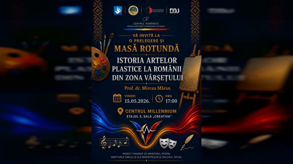 KC Vršac: Dani rumunske kulture 15. maja