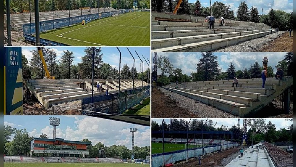Pančevo priprema evropsku scenu: Kapacitet stadiona na SRC Mladost biće skoro 3.000 mesta