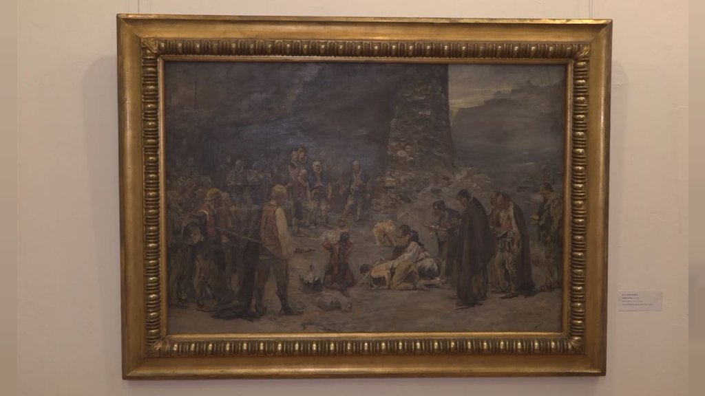 Slika Paje Jovanovića " Umir krvi" u Narodnom muzeju u Pančevu- do kraja septembra!