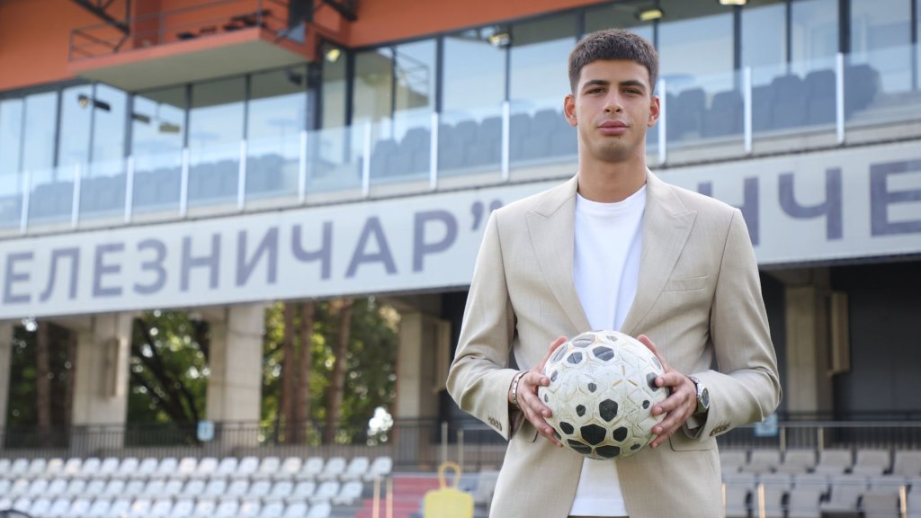 Štoper Železničara Nemanja Vidojević produžio ugovor do 2029.godine