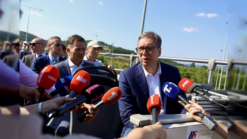 Predsednik Vučić: Ceo Moravski koridor biće završen do kraja godine