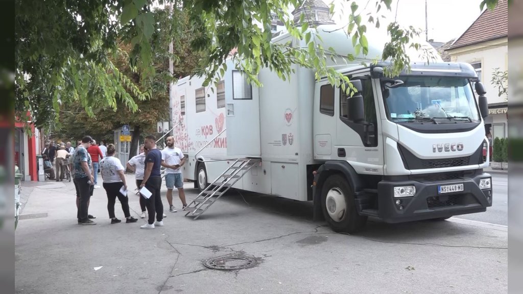 Transfuziomobil svakog ponedeljka u centru Pančeva: Zalihe krvi na minimumu