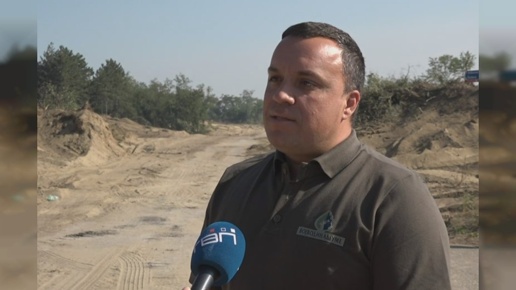 Marinković: Požar na Deliblatskoj peščari i dalje aktivan, prioritet su zaštita ljudi i kuća