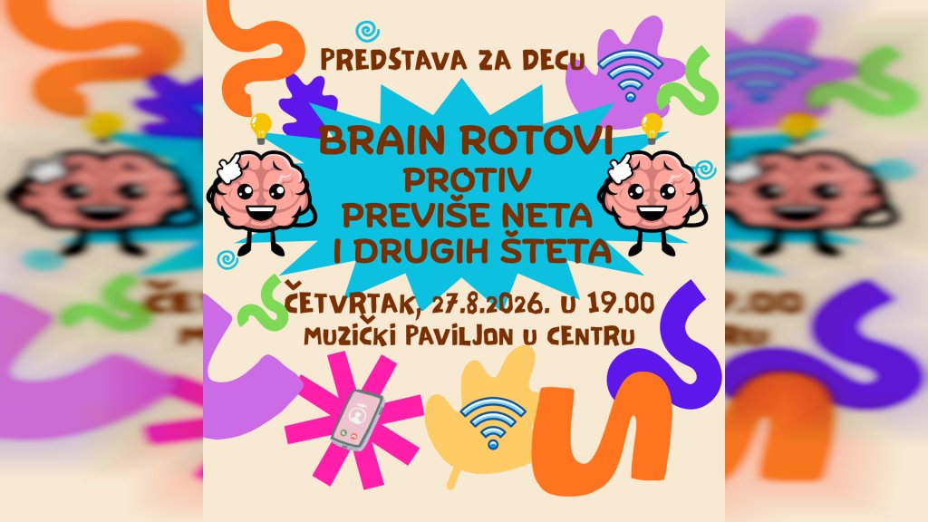 KC Vršac: Predstava za decu o svetu ekrana, interneta i novih navika