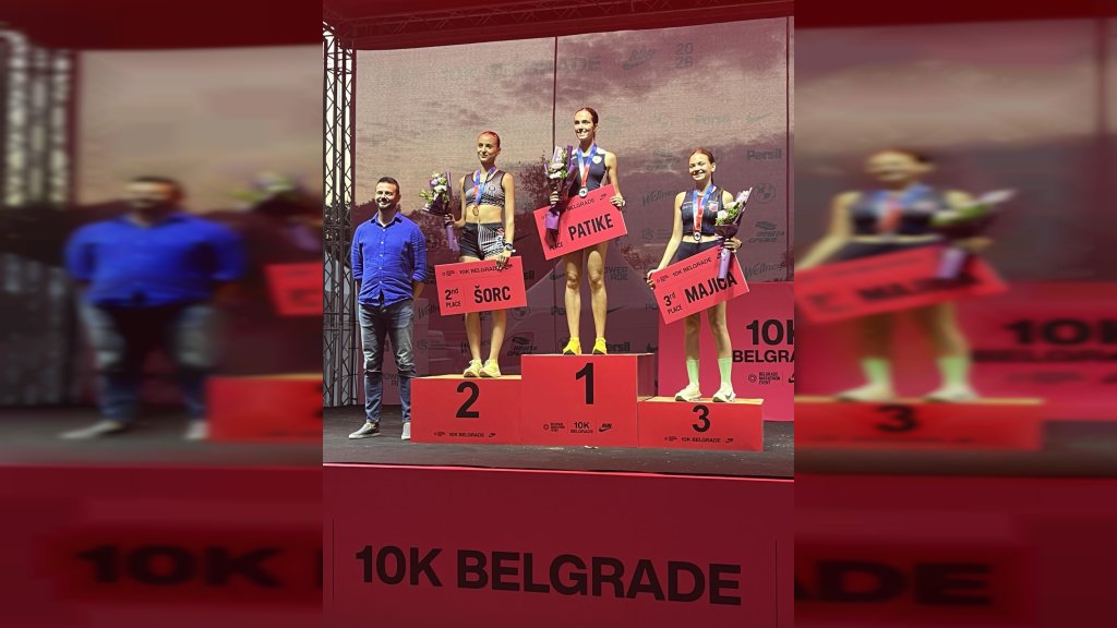 AK Dinamo: Dunja Atanacković prvak Srbije na 10km