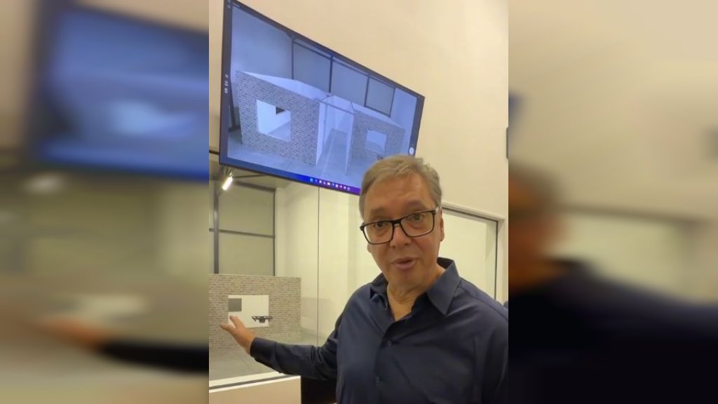 Predsednik Vučić otvorio fabriku za sklapanje dronova izraelske proizvodnje