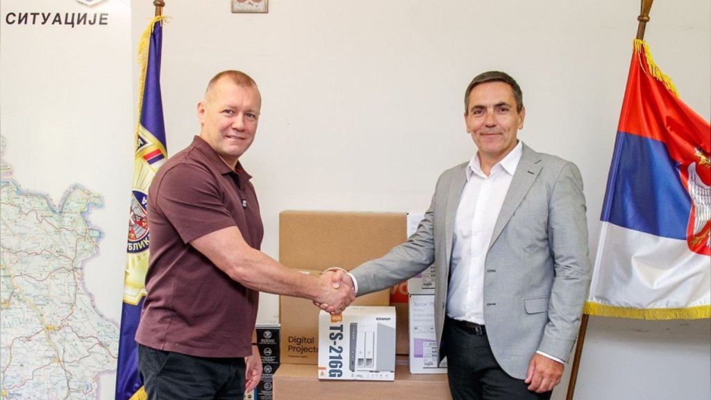 NIS donirao IT opremu Nacionalnom trening centru MUP-a