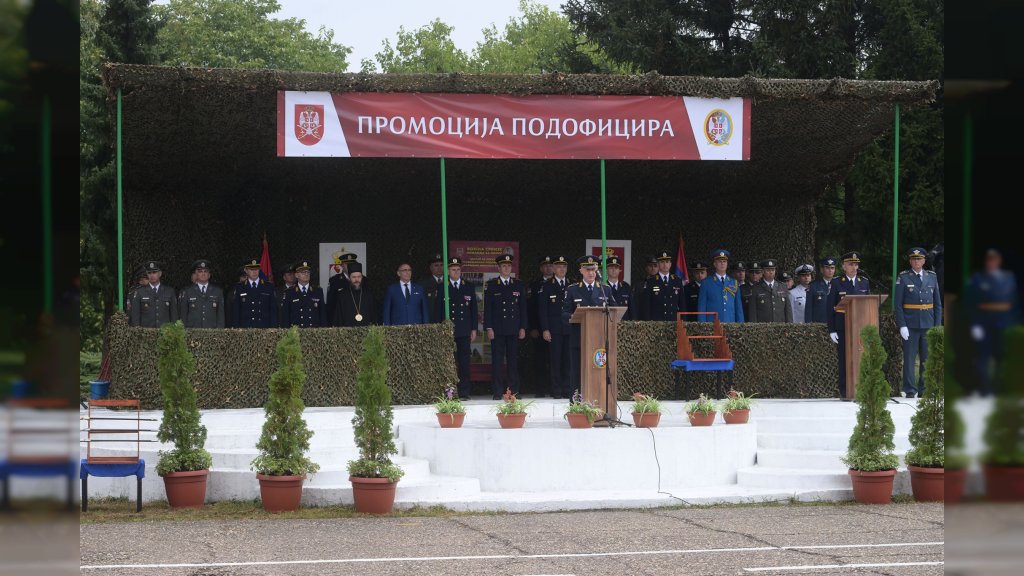 U kasarni u Pančevu promovisana nova generacije podoficira Vojske Srbije