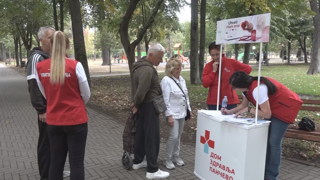 Akcija „Uhvati ritam srca“ u Narodnoj bašti