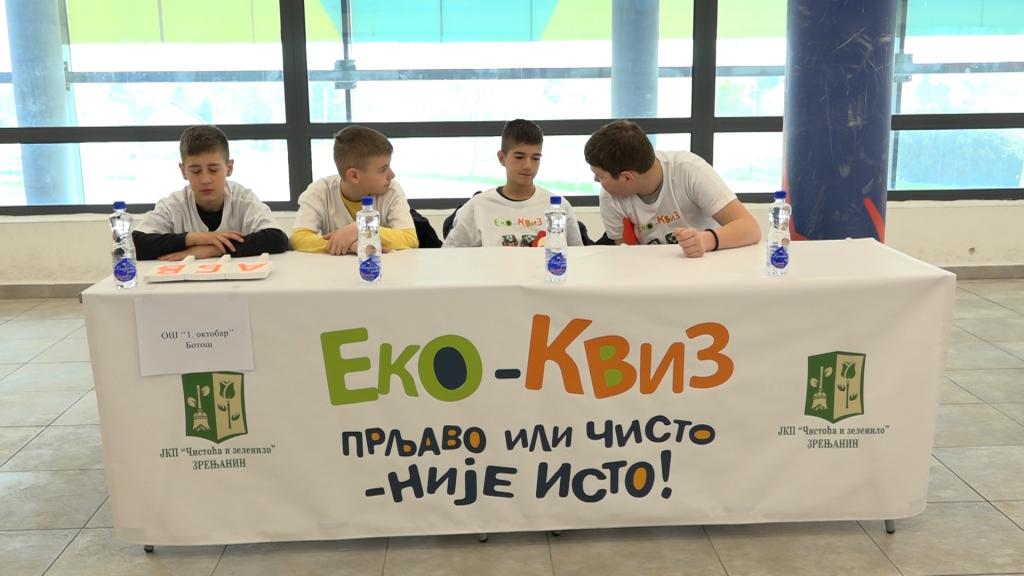 Otvoreno takmičenje u Eko kvizu „Prljavo ili čisto – nije isto!“