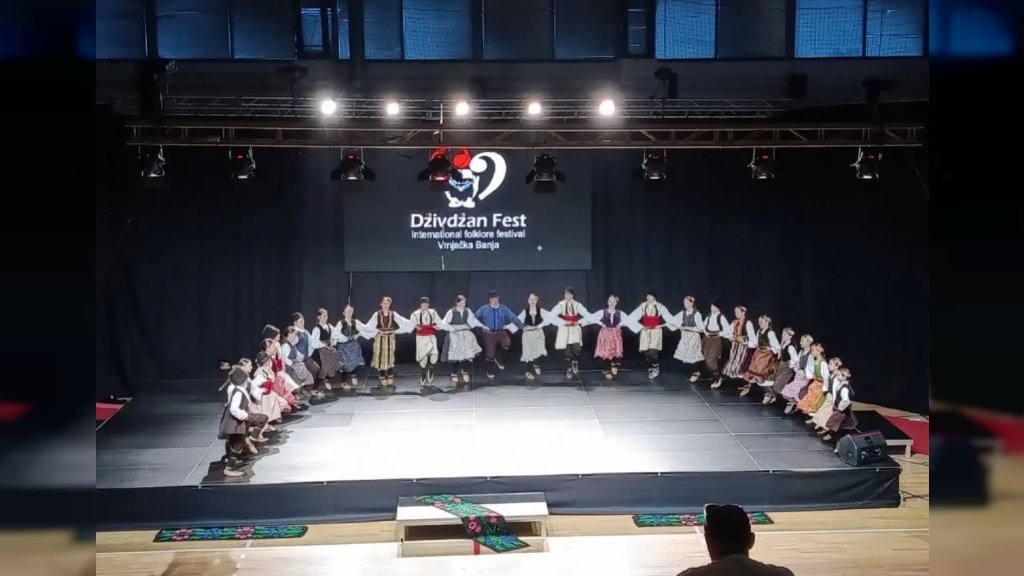 Zlato za KUD „Sava Stajić“ na Međunarodnom festivalu u Vrnjačkoj banji