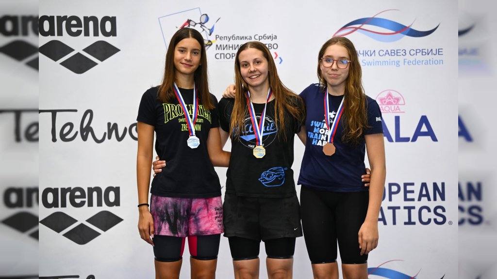 Sofija Petkanić osvojila dve medalje na Prvenstvu Srbije za kadete